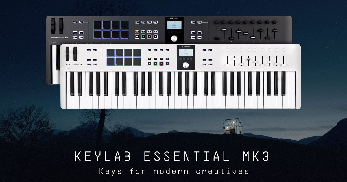 Arturia キーボード・コントローラーKeyLab 61 Essential