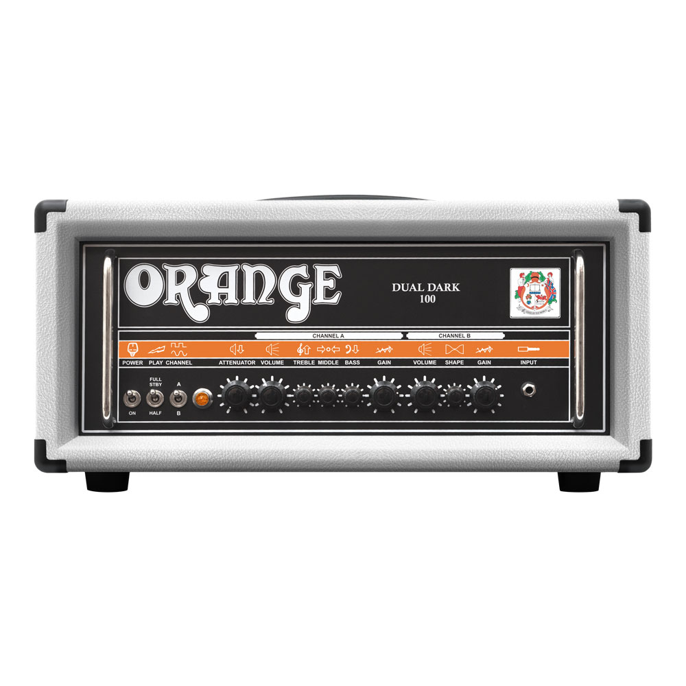 ORANGE AMP Dual Dark 100 White