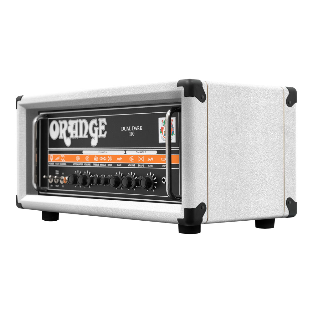 ORANGE AMP Dual Dark 100 White