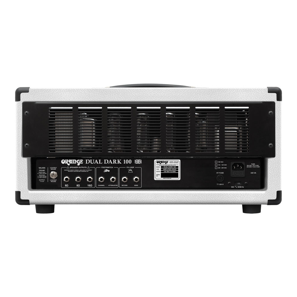 ORANGE AMP Dual Dark 100 White