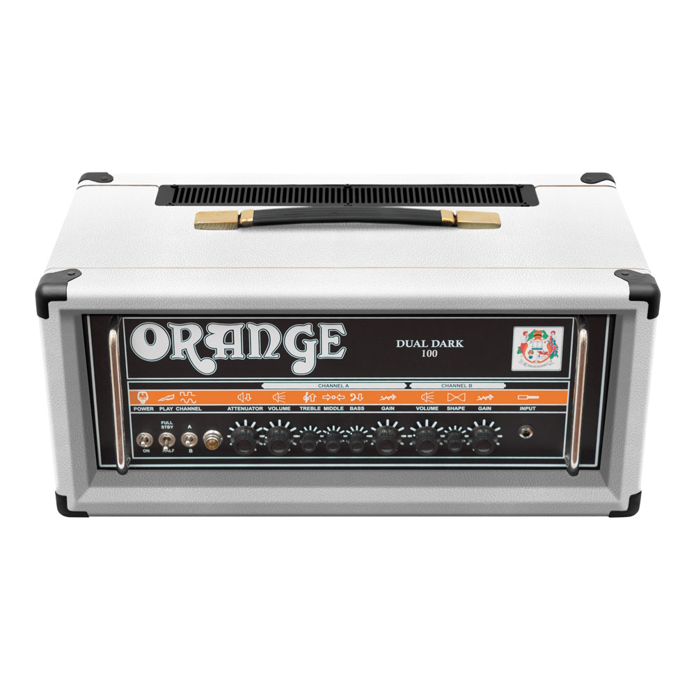 ORANGE AMP Dual Dark 100 White