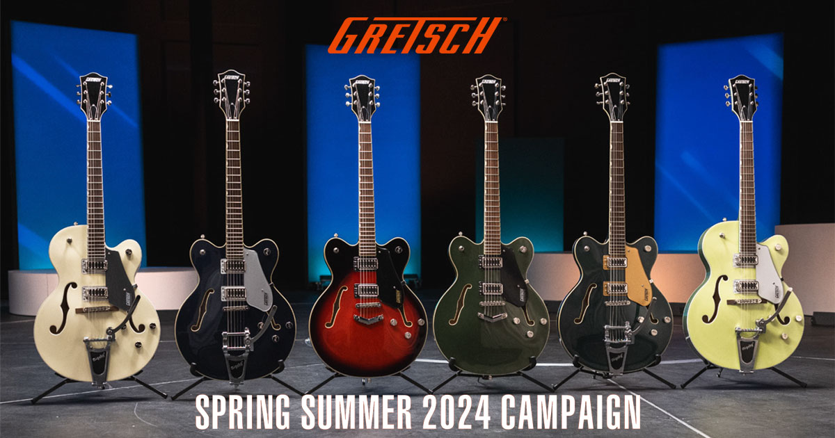 GRETSCH SPRING SUMMER 2024 CAMPAIGN 開催中！！