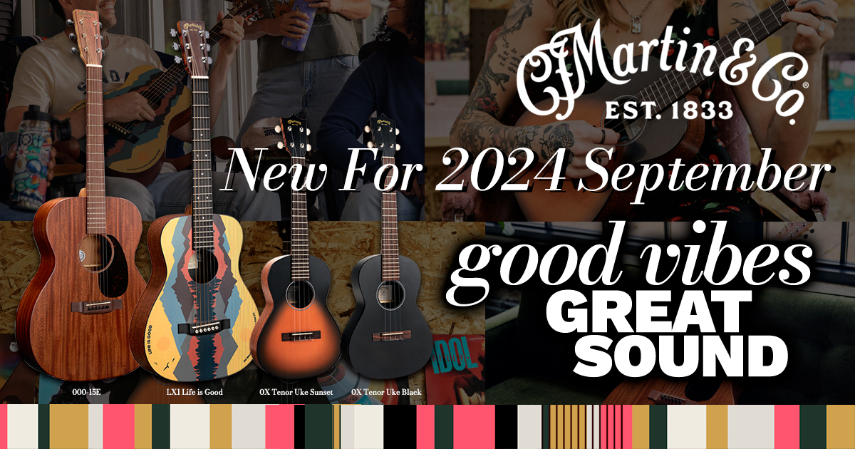 C.F.Martin Guitar 2024 September 最新モデル入荷開始しました！