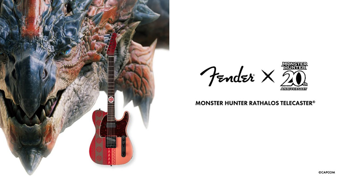 Fender Monster Hunter Rathalos Telecaster® ご予約受付中