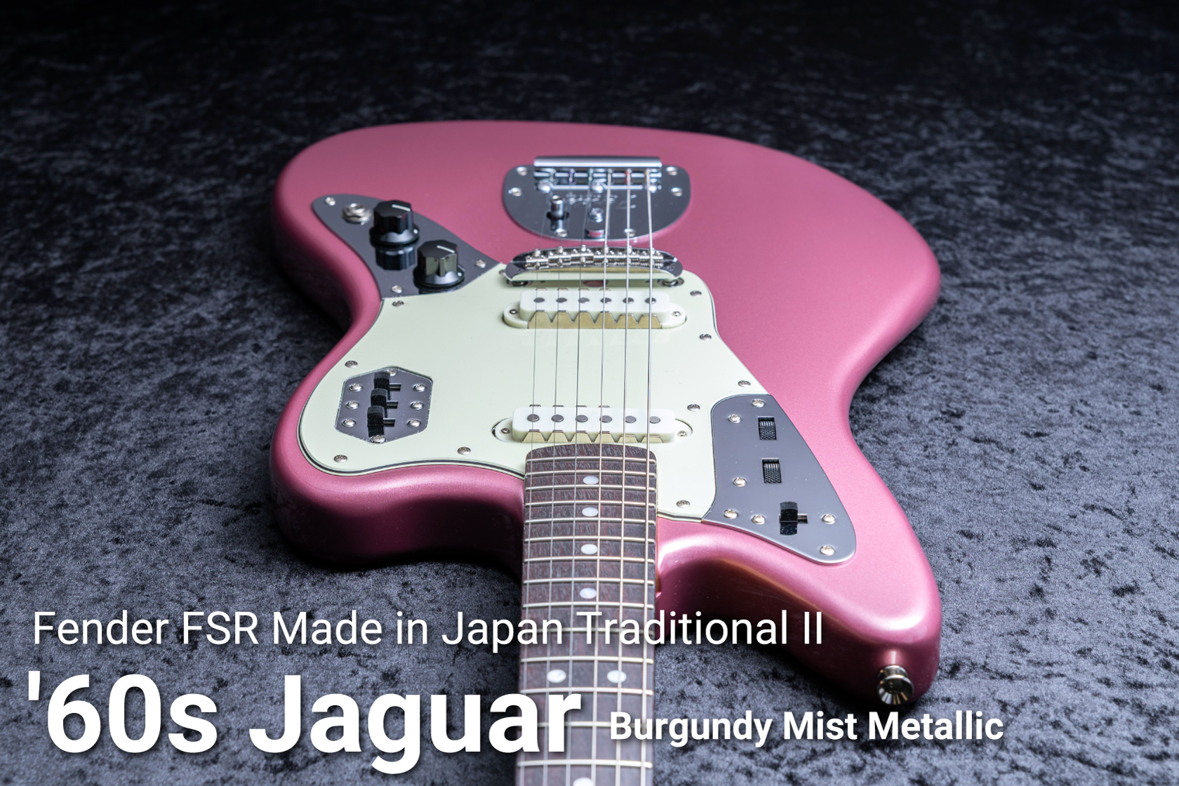 60s Jaguar Burgundy Mist Metallic