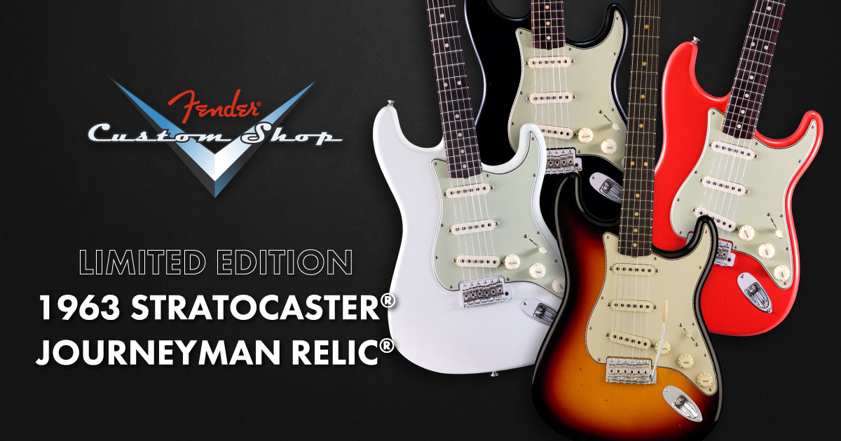 Fender Custom Shop Limited Edition 1963 Stratocaster® Journeyman Relic®