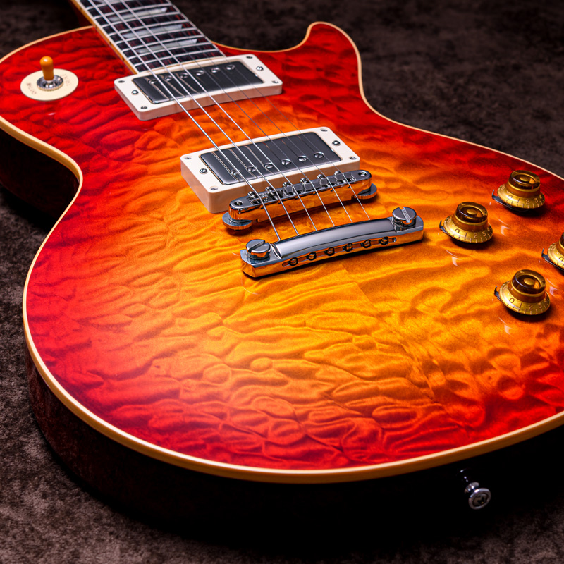 59 Les Paul Standard 5A Quilt Top Factory Burst Gloss NH