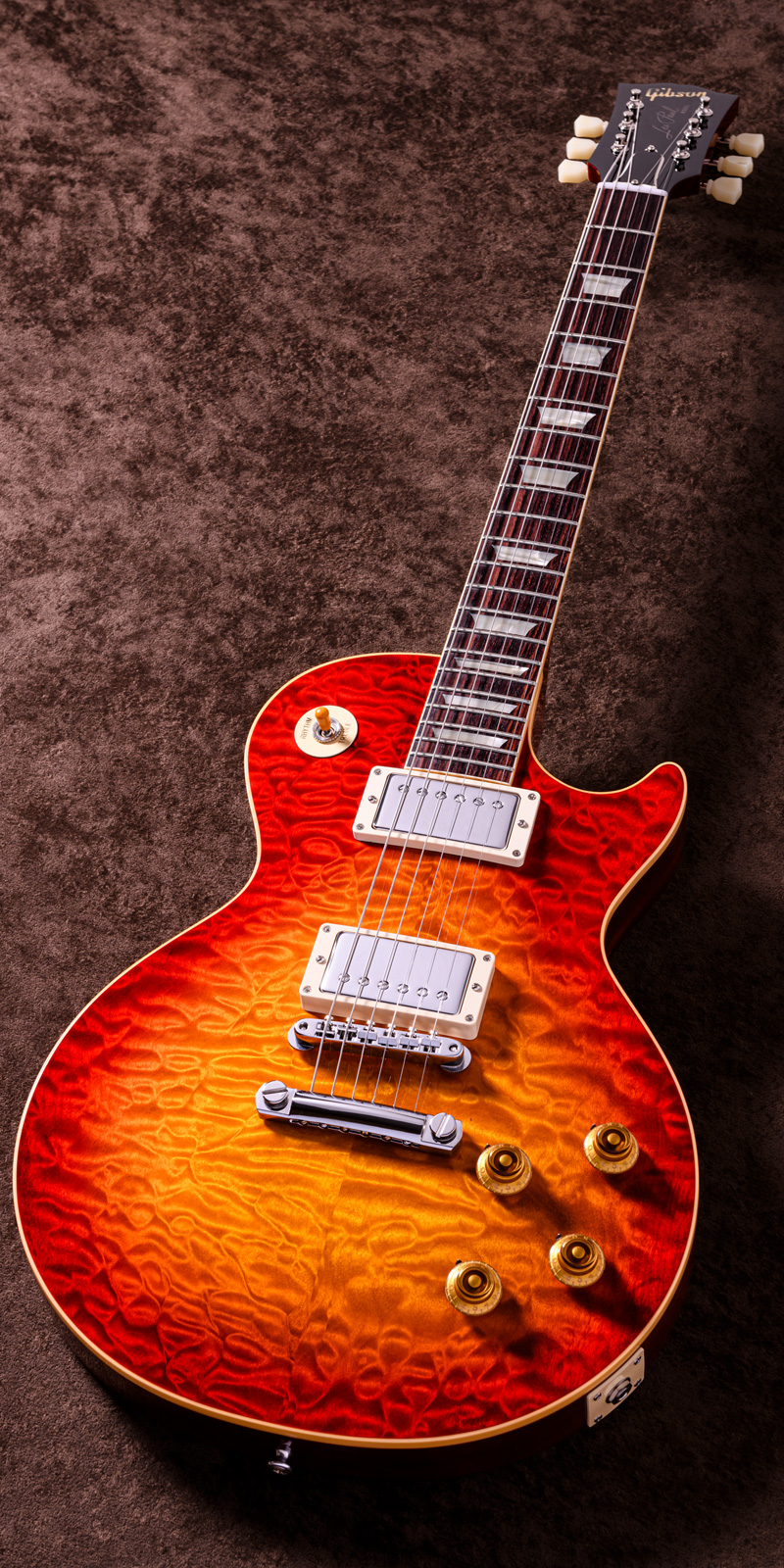 59 Les Paul Standard 5A Quilt Top Factory Burst Gloss NH
