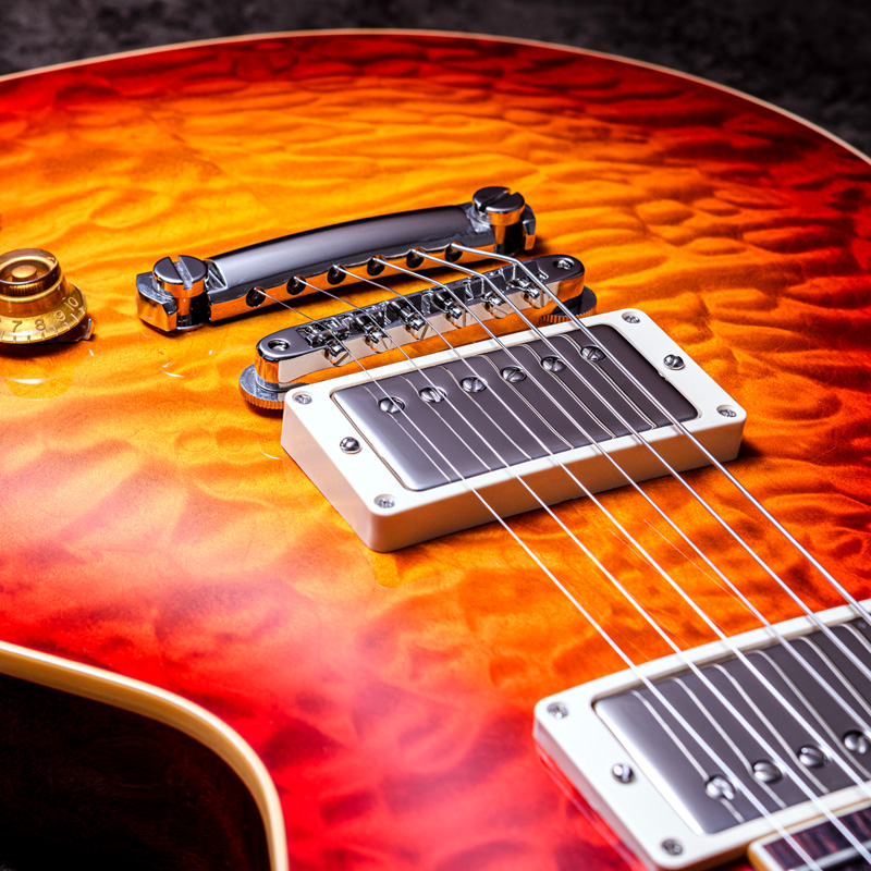 59 Les Paul Standard 5A Quilt Top Factory Burst Gloss NH