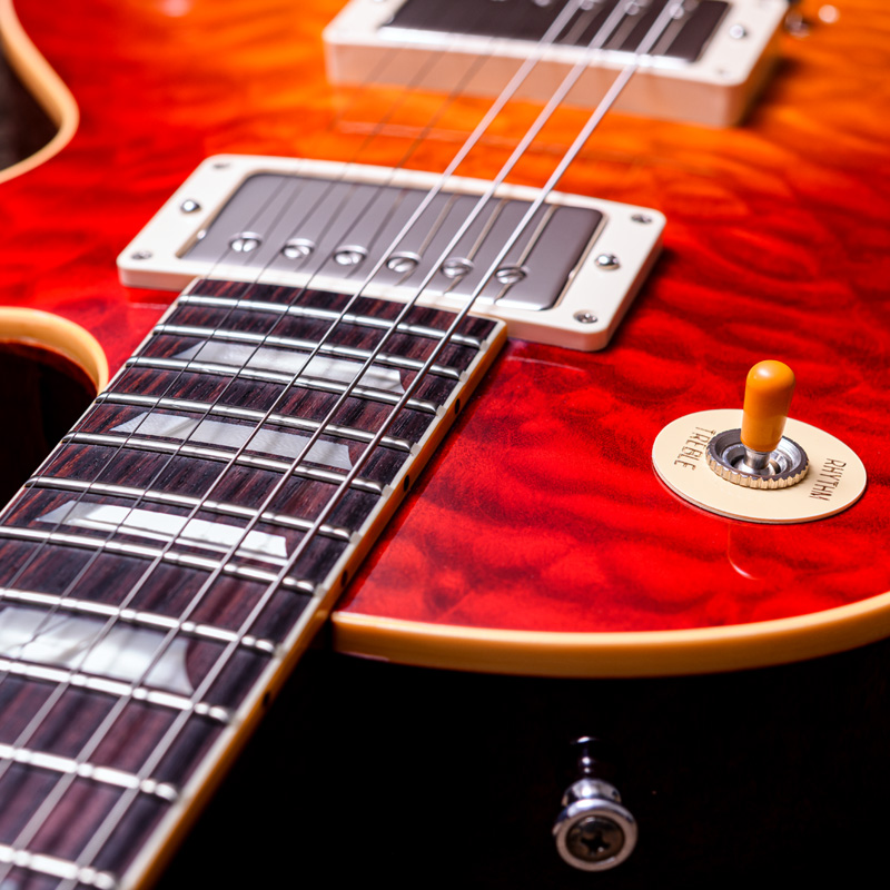 59 Les Paul Standard 5A Quilt Top Factory Burst Gloss NH