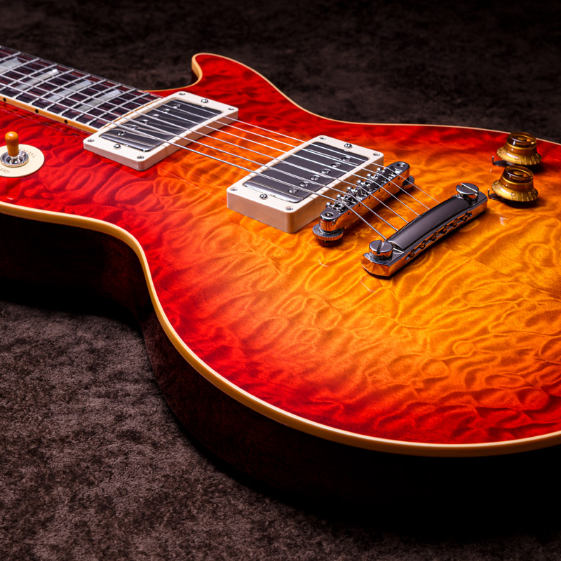 59 Les Paul Standard 5A Quilt Top Factory Burst Gloss NH