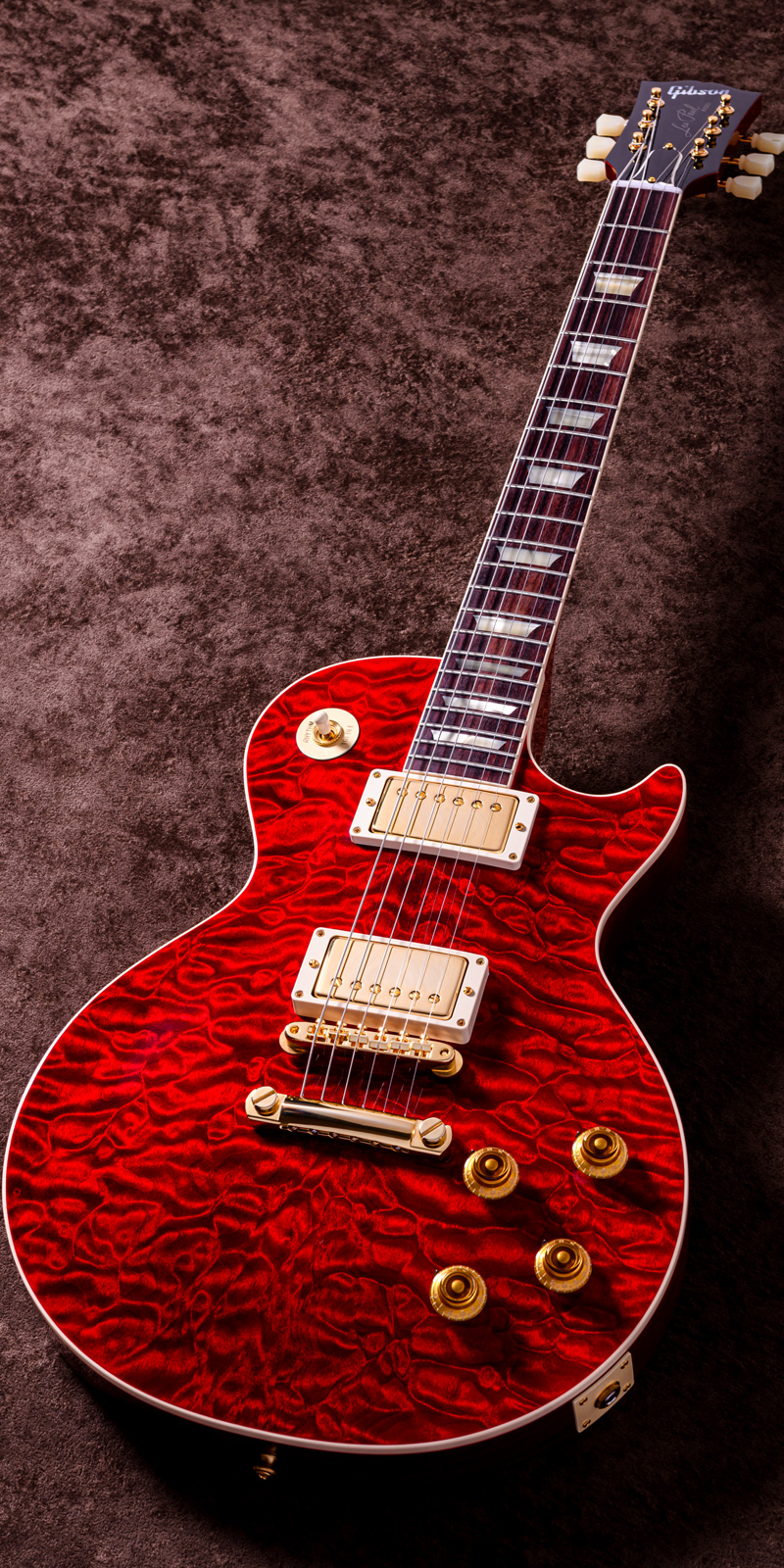 59 Les Paul Standard 5A Quilt Top Trans Red Gloss GH