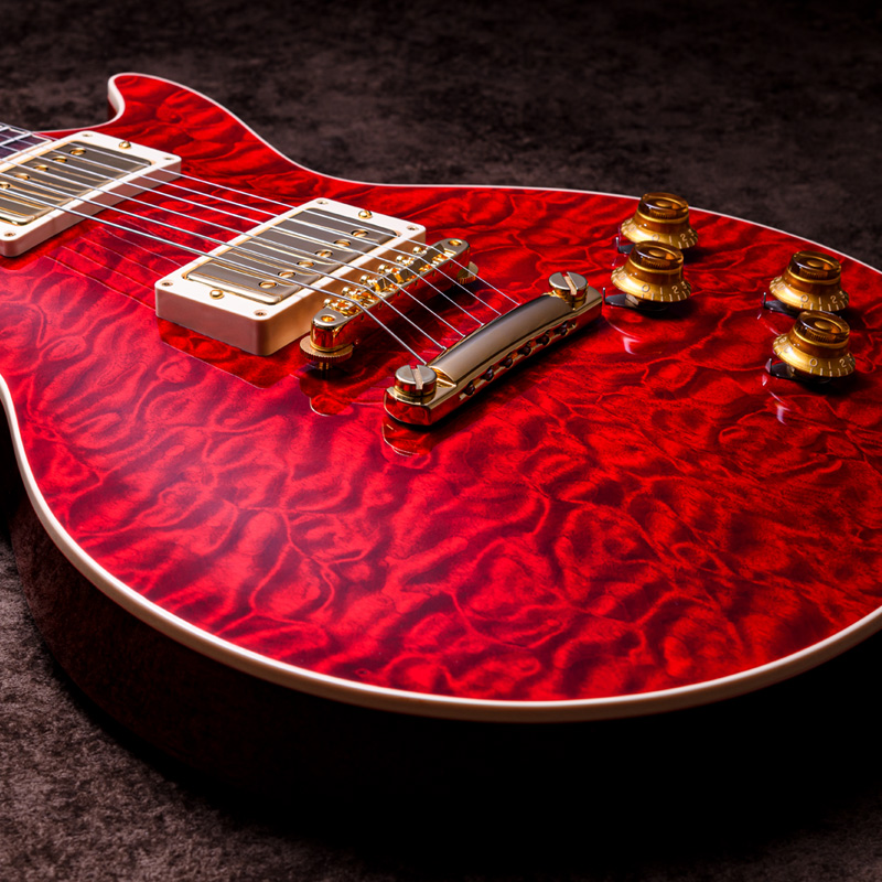 59 Les Paul Standard 5A Quilt Top Trans Red Gloss GH