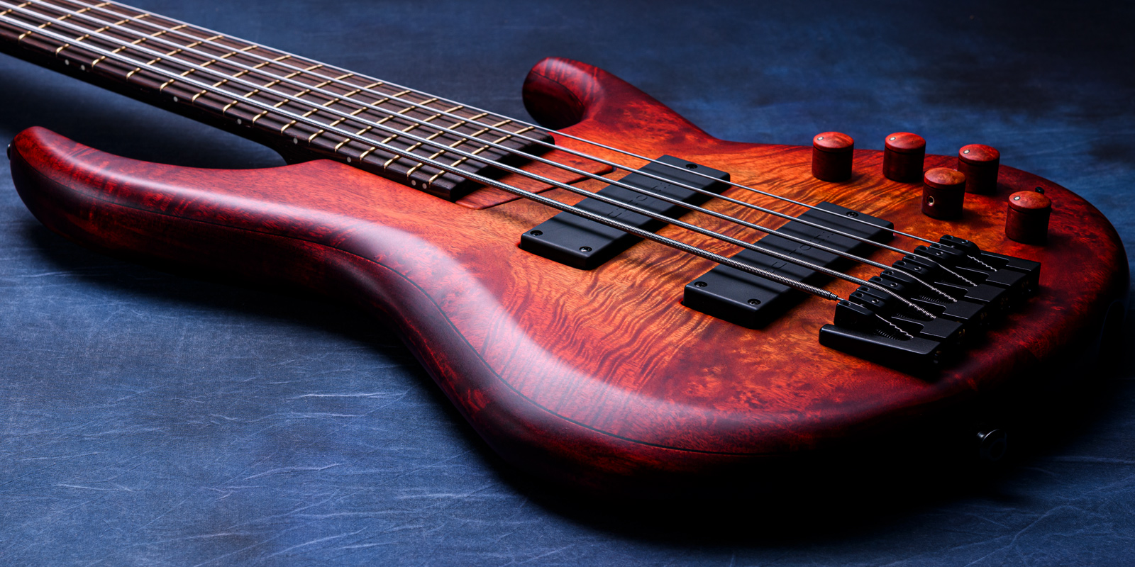 MTD 535-24 Myrtle Burl 10 Top, Poplar Body, Wenge Neck & Fingerboard