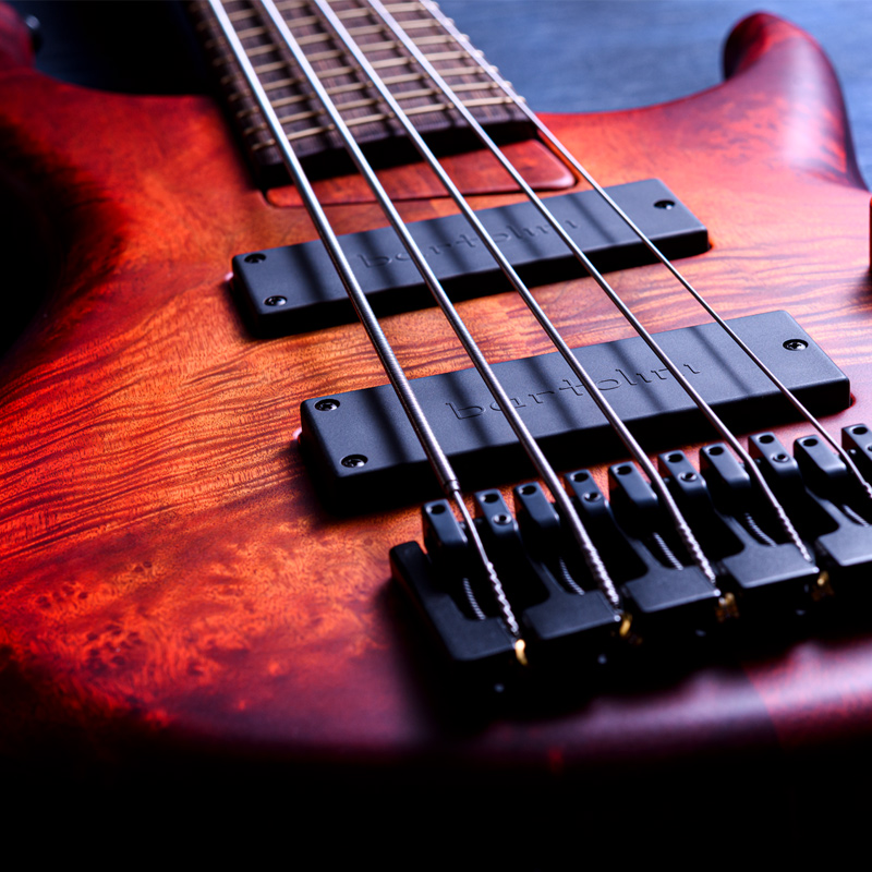 MTD 535-24 Myrtle Burl 10 Top, Poplar Body, Wenge Neck & Fingerboard