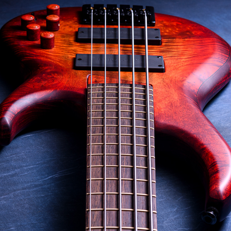 MTD 535-24 Myrtle Burl 10 Top, Poplar Body, Wenge Neck & Fingerboard