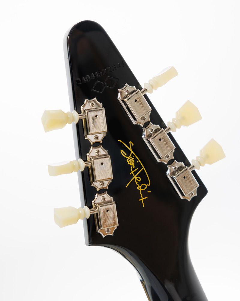 Jimi Hendrix™ 'Love Drops' Flying V, Ebony