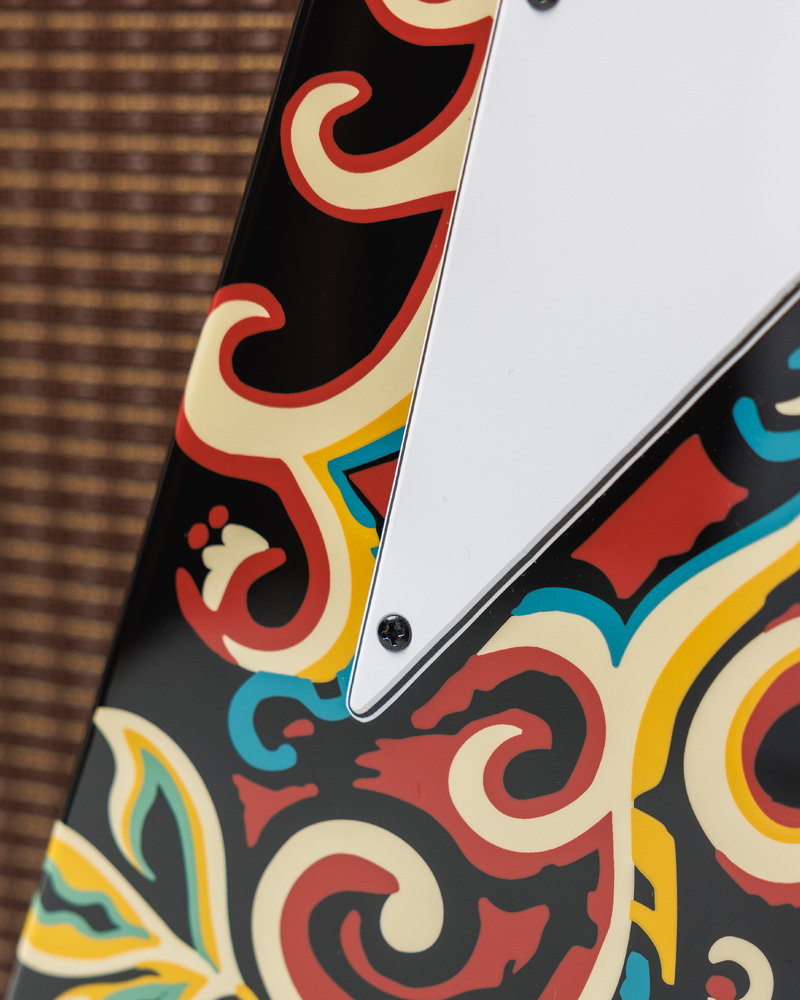 Jimi Hendrix™ 'Love Drops' Flying V, Ebony