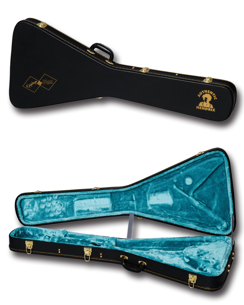 Jimi Hendrix™ 'Love Drops' Flying V, Ebony