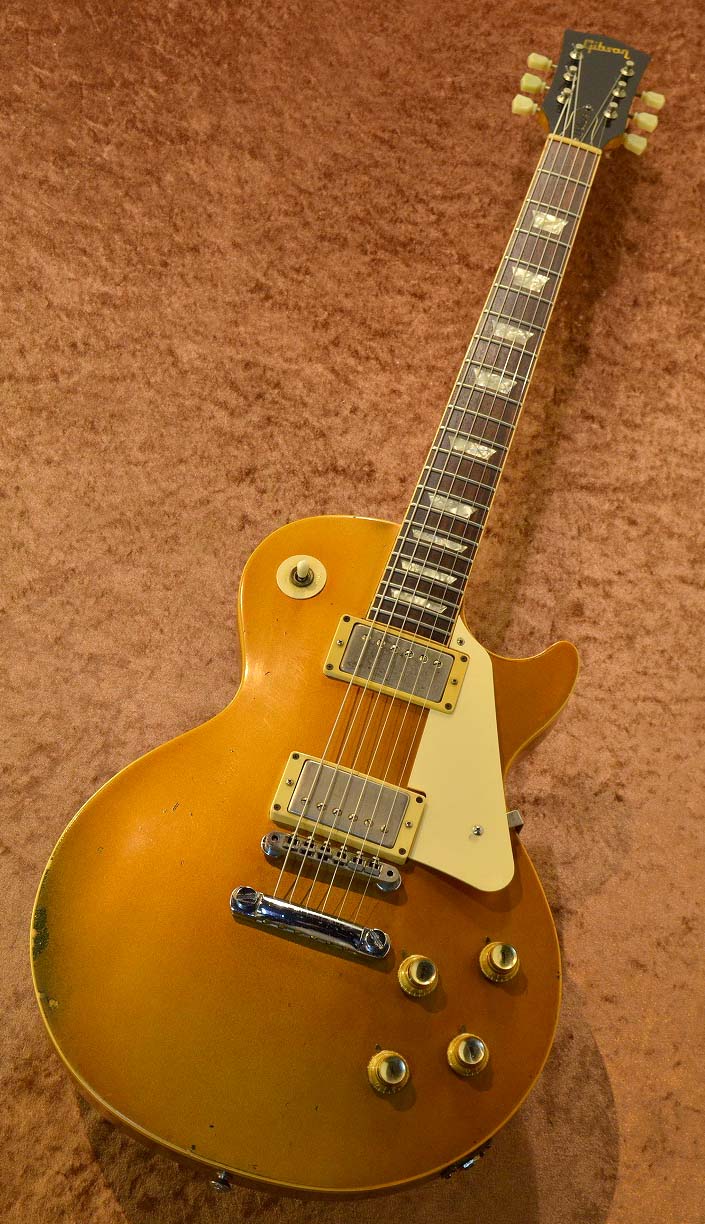 Gibson 1973 Les Paul Deluxe Gold Top Conversion | G-CLUB SHIBUYA