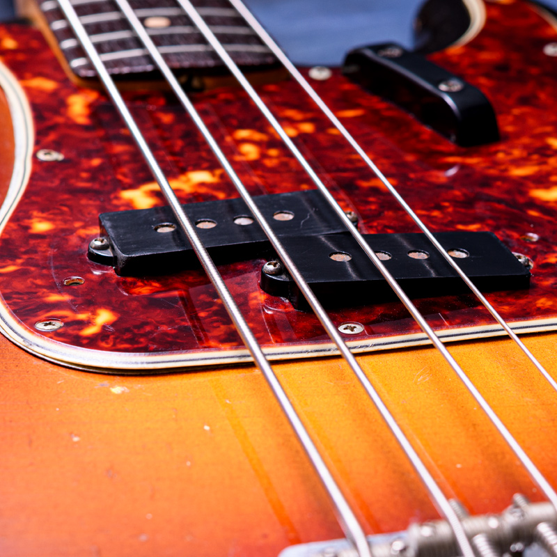 Fender Precision Bass 1961 "Slab Board" Sunburst